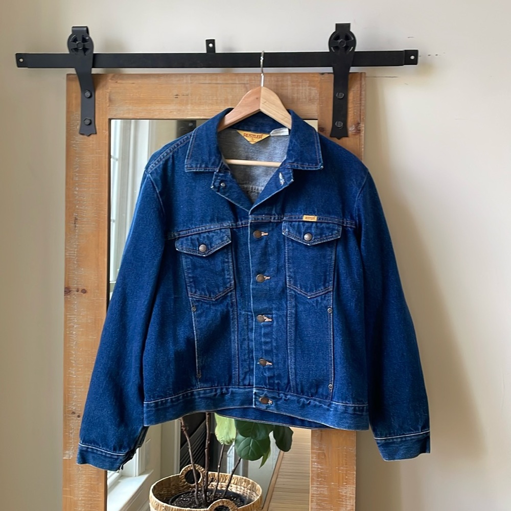 Rustler Vintage Denim Jacket Size L
